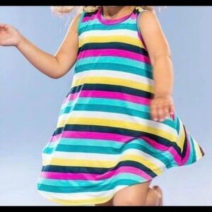 Swimsuit coverup. Stripes . 4T 🛍